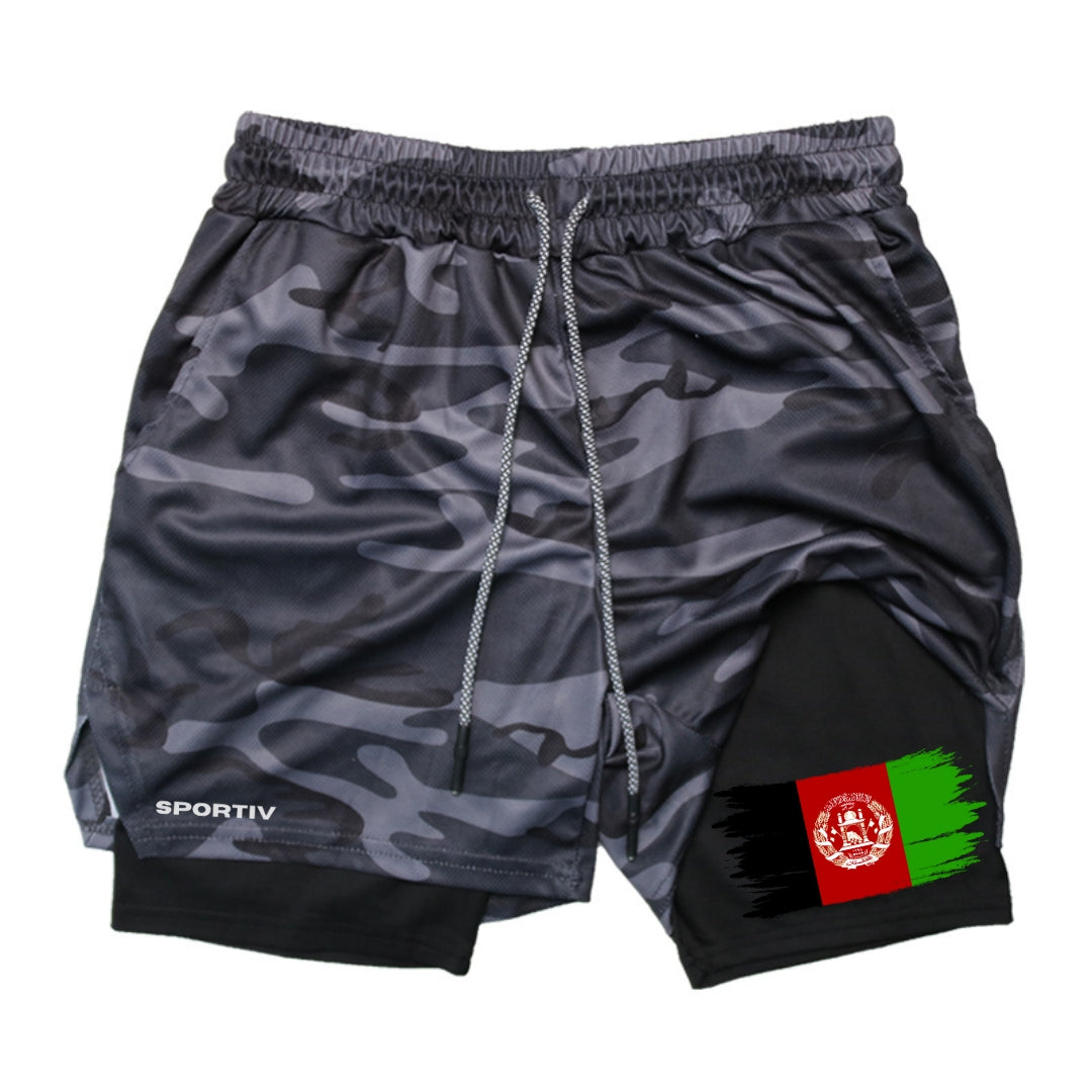 Afghanistan Gym Shorts