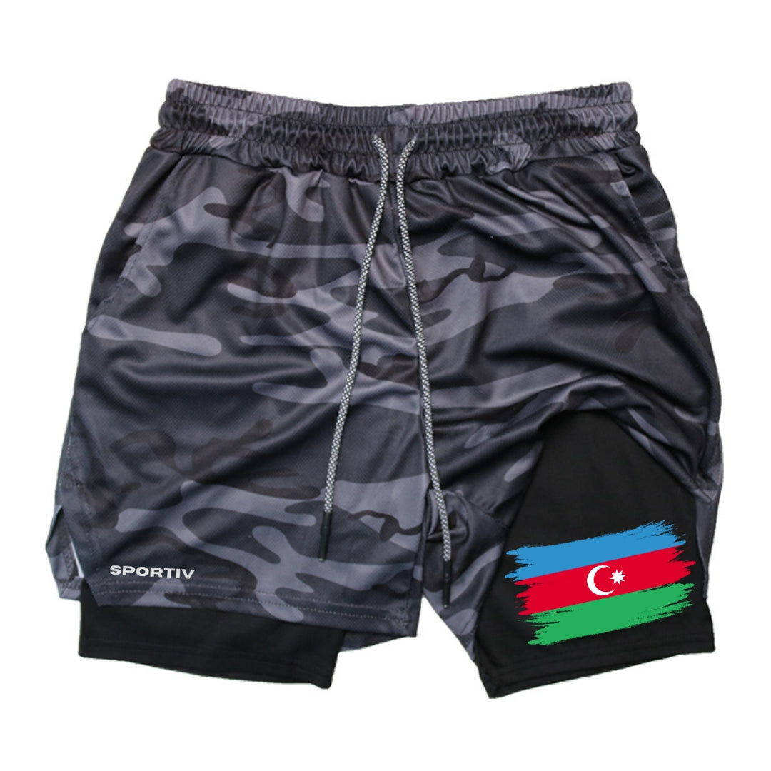 Azerbaijan Gym Shorts