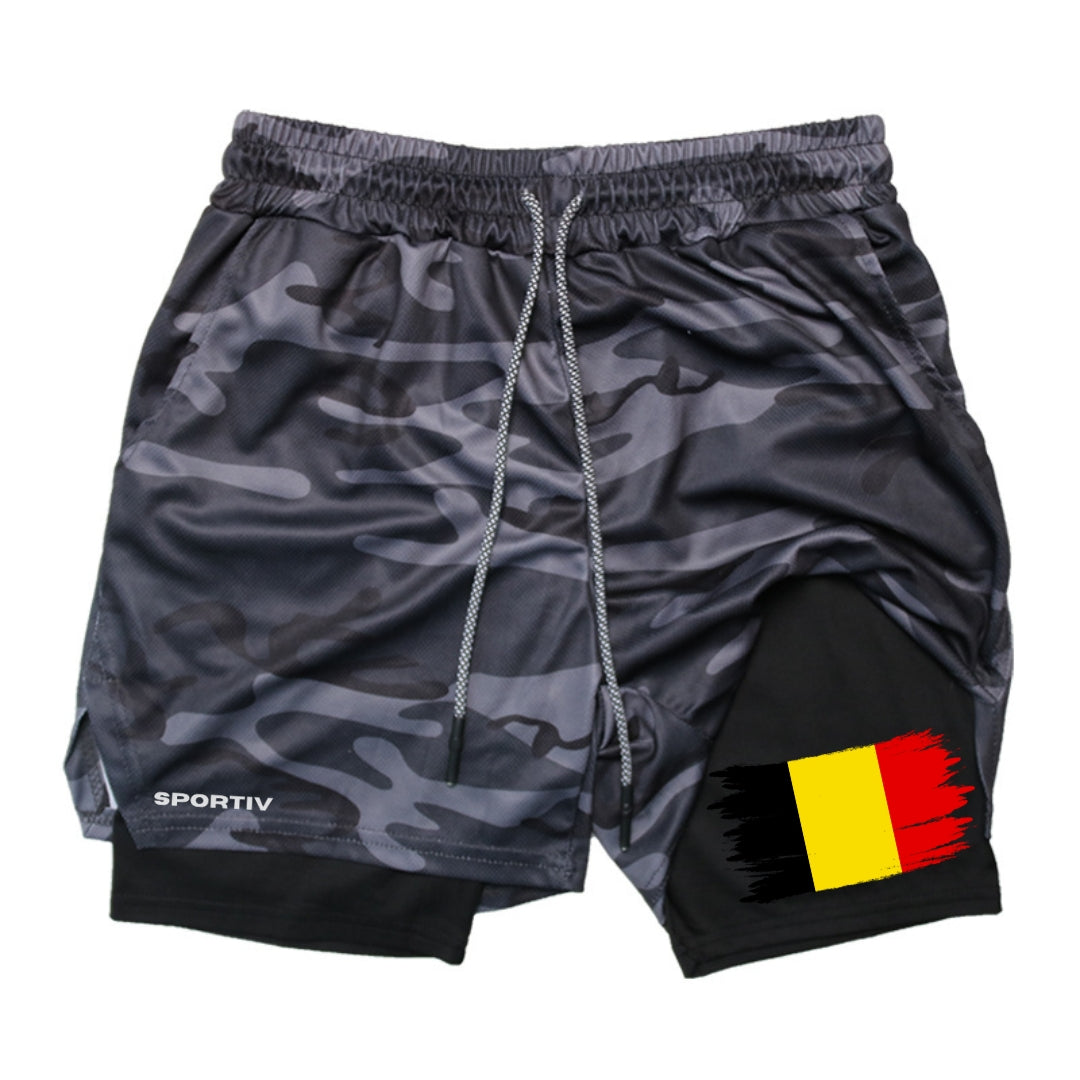 Belgium Gym Shorts