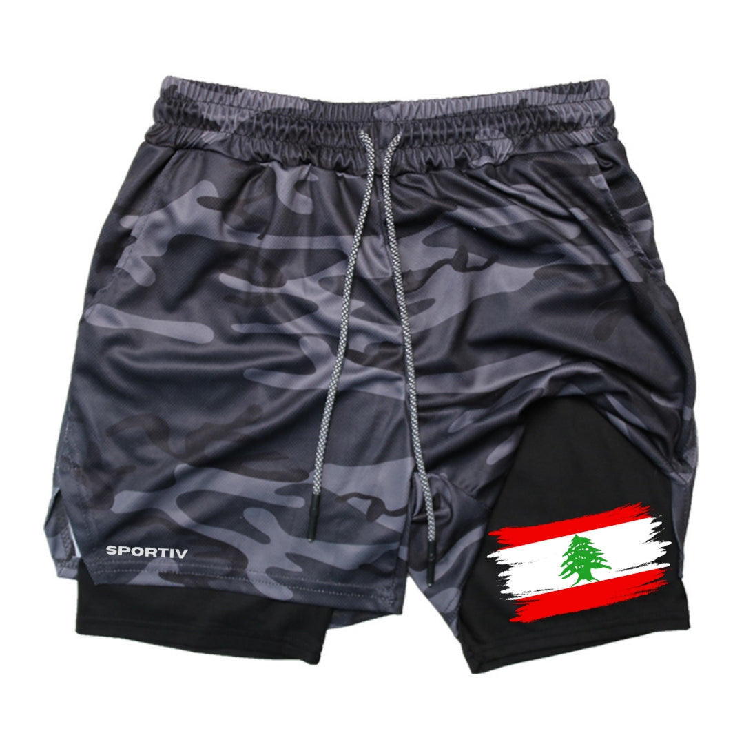 Lebanon Gym Shorts