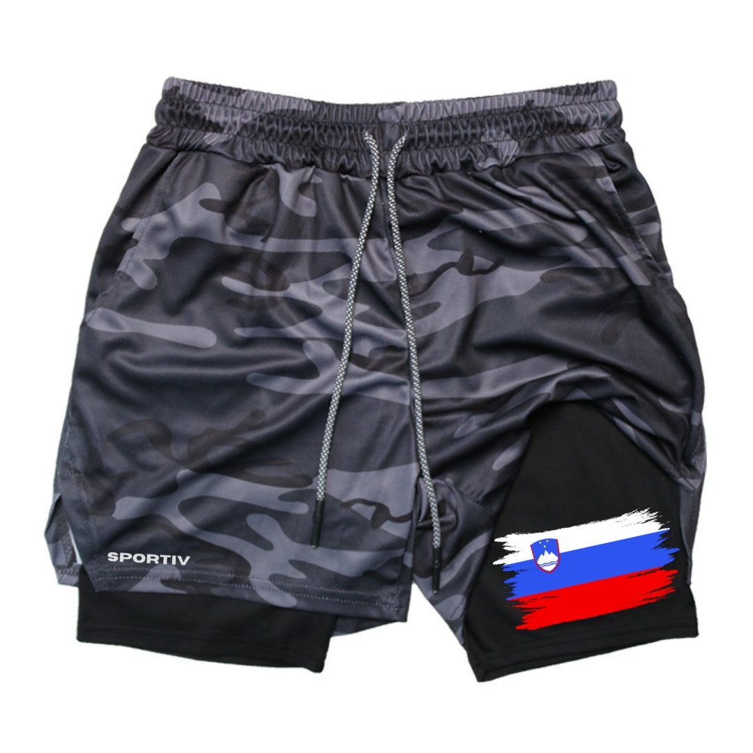 Slovenia Gym Shorts