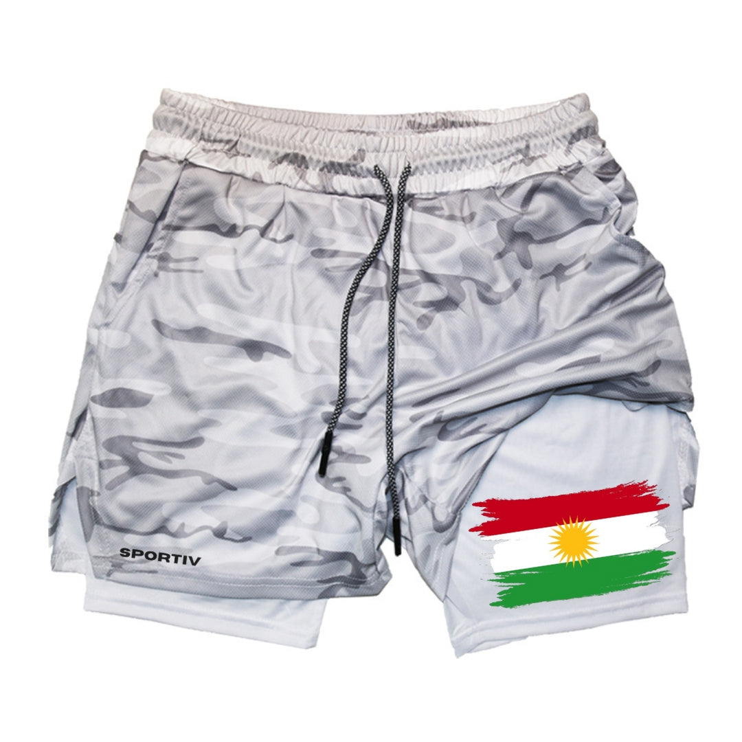 Kurdistan Gym Shorts