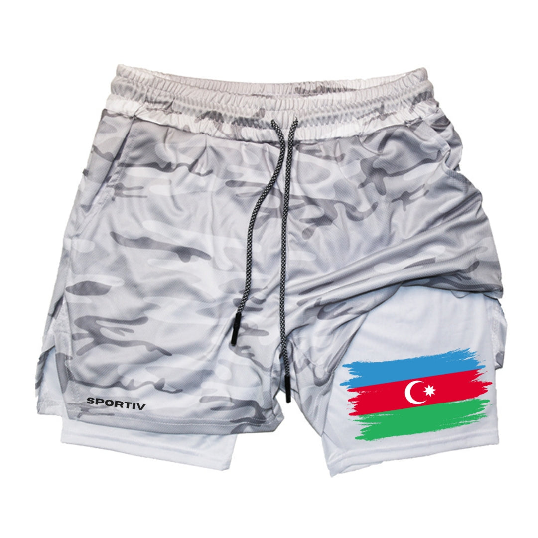 Azerbaijan Gym Shorts