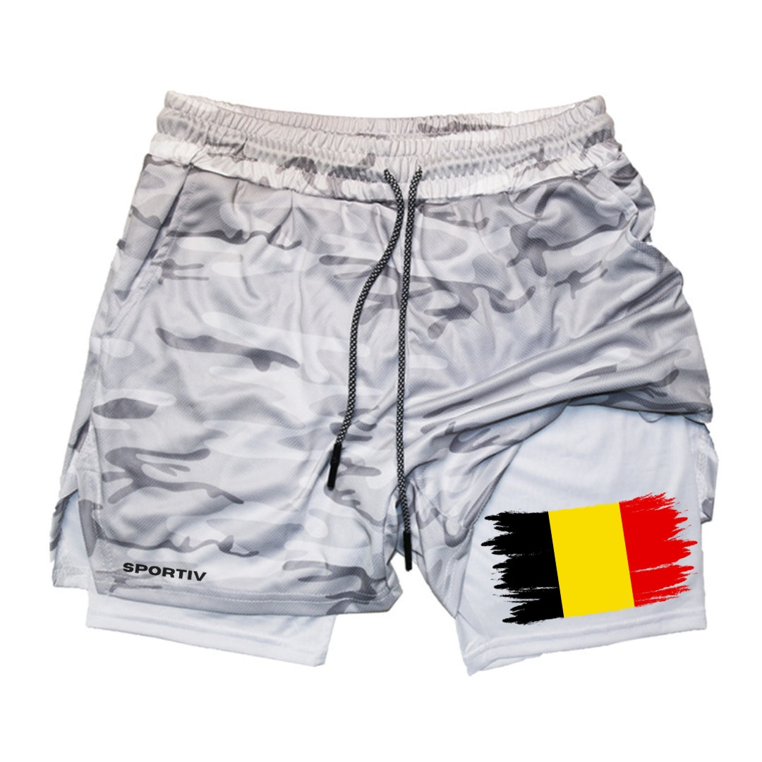 Belgium Gym Shorts