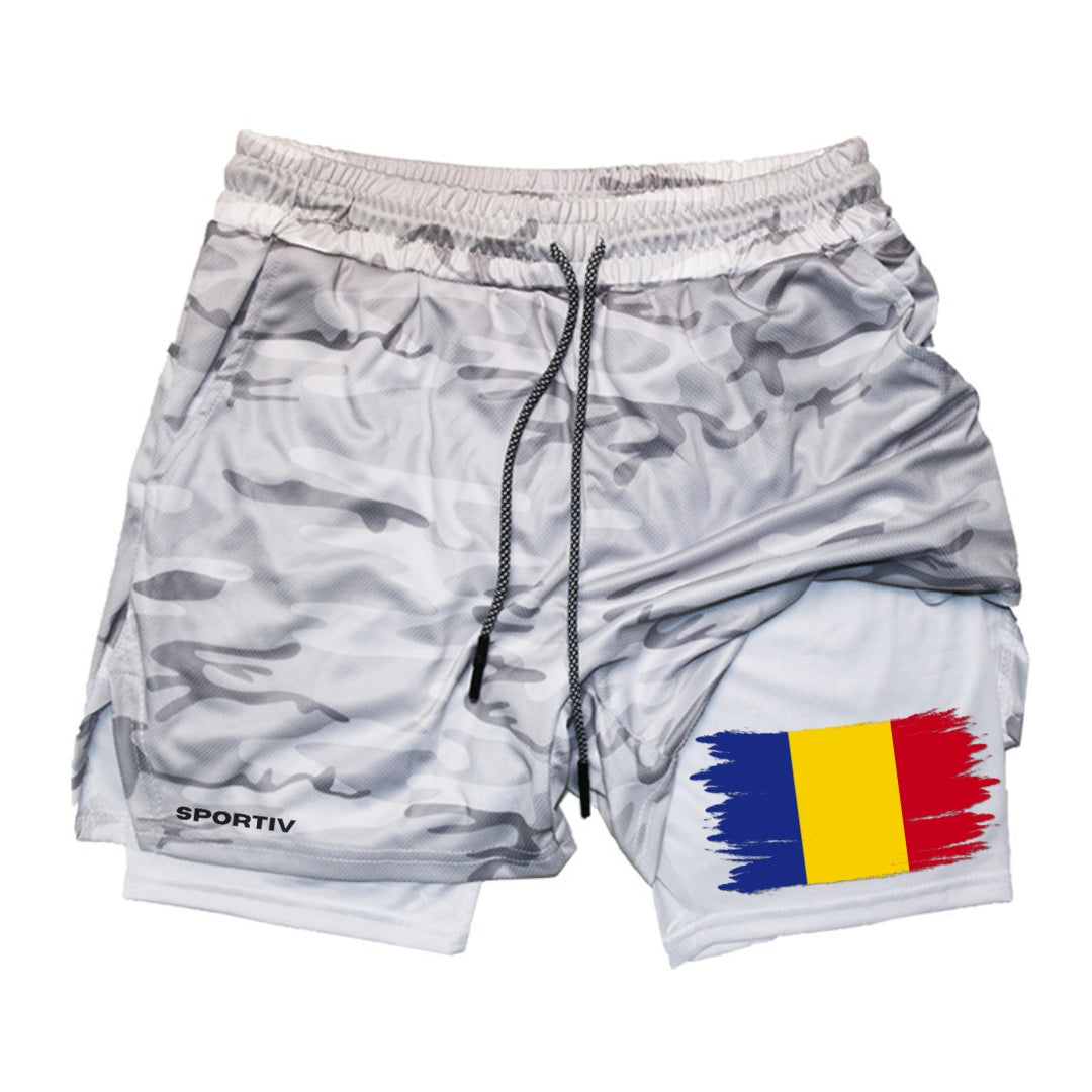 Romania Gym Shorts