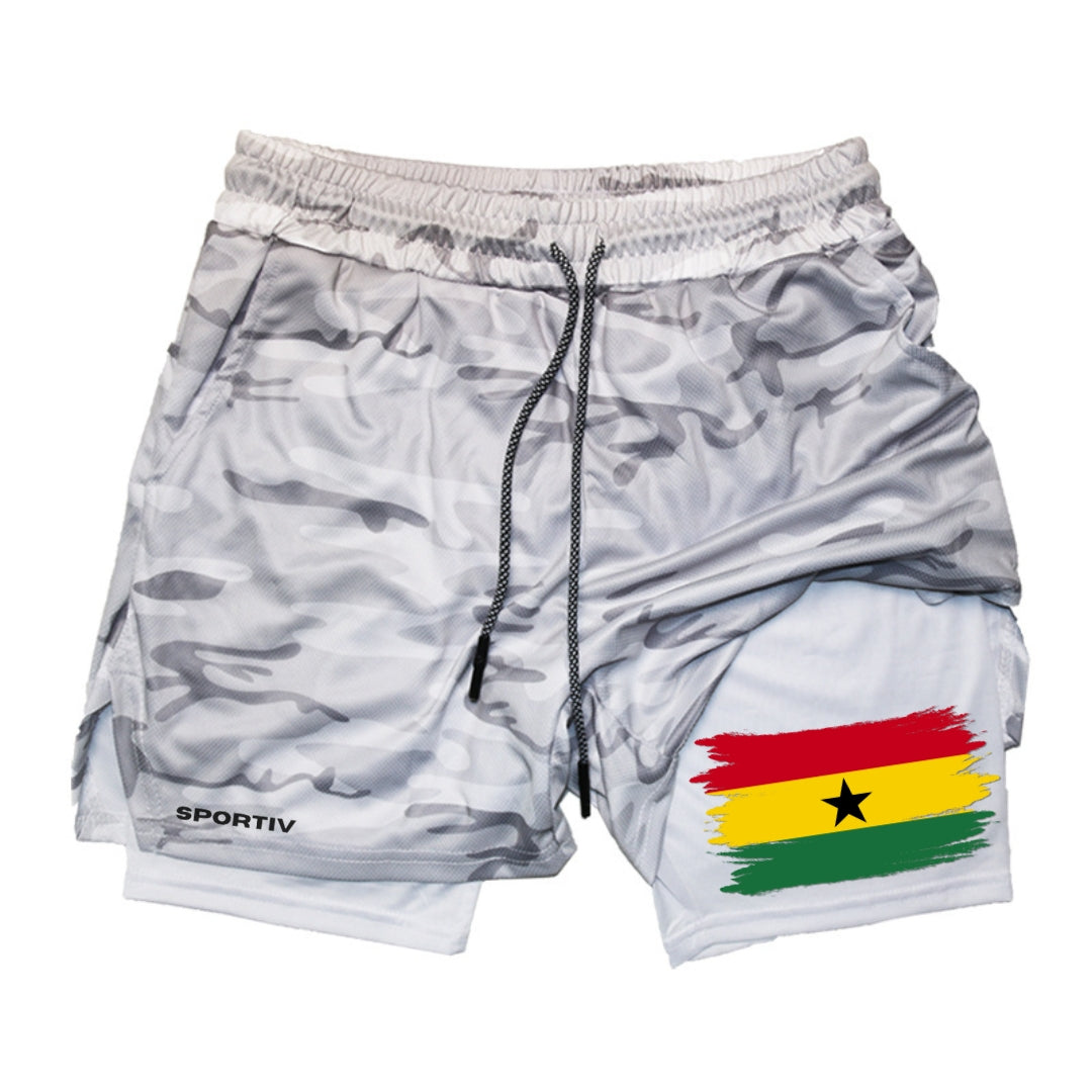 Ghana Gym Shorts