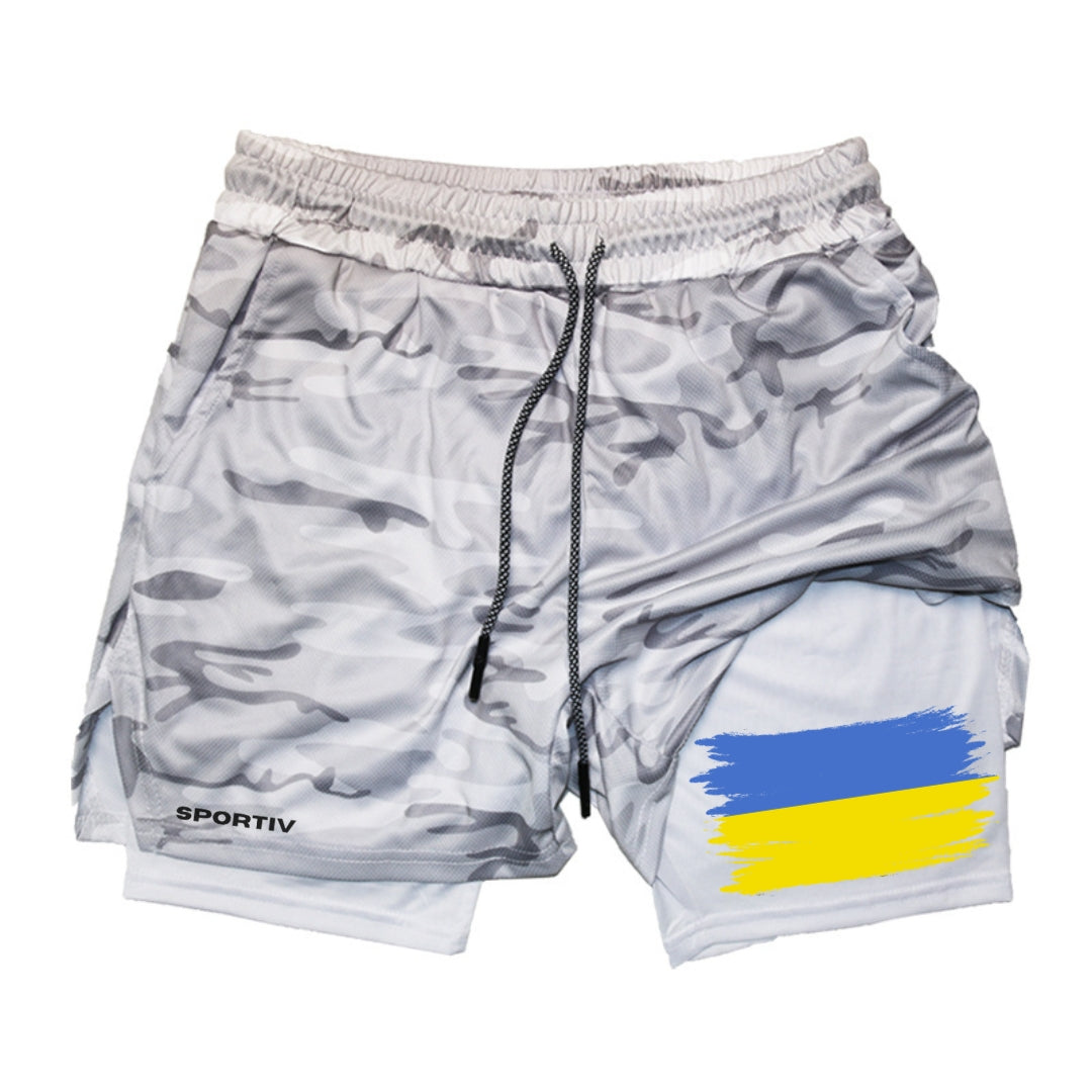 Ukraine Gym Shorts