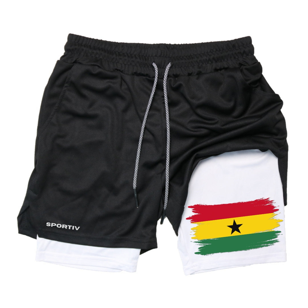 Ghana Gym Shorts