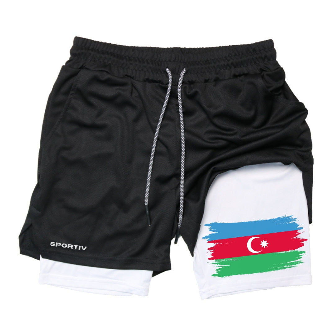 Azerbaijan Gym Shorts