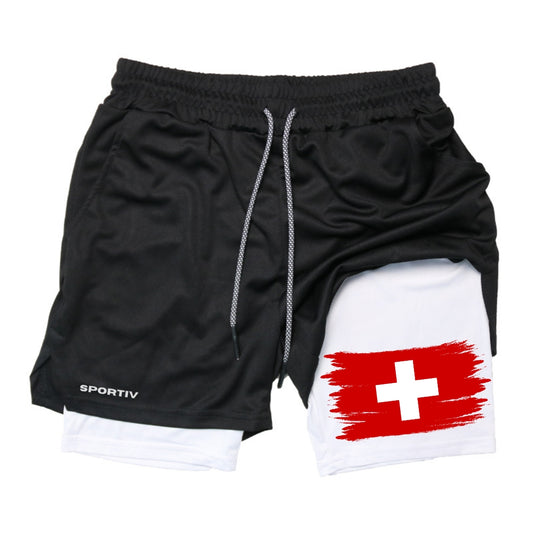 Switzerland Gym Shorts