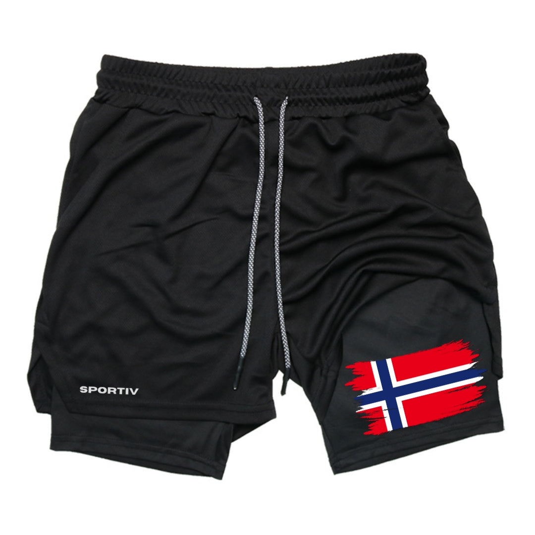 Norway Gym Shorts