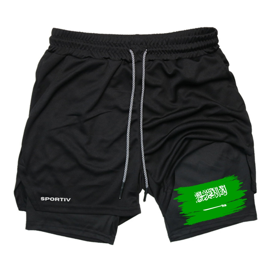 Saudi Arabia Gym Shorts