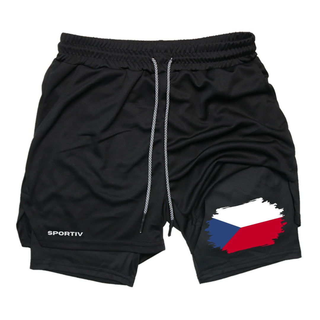 Czechia Gym Shorts