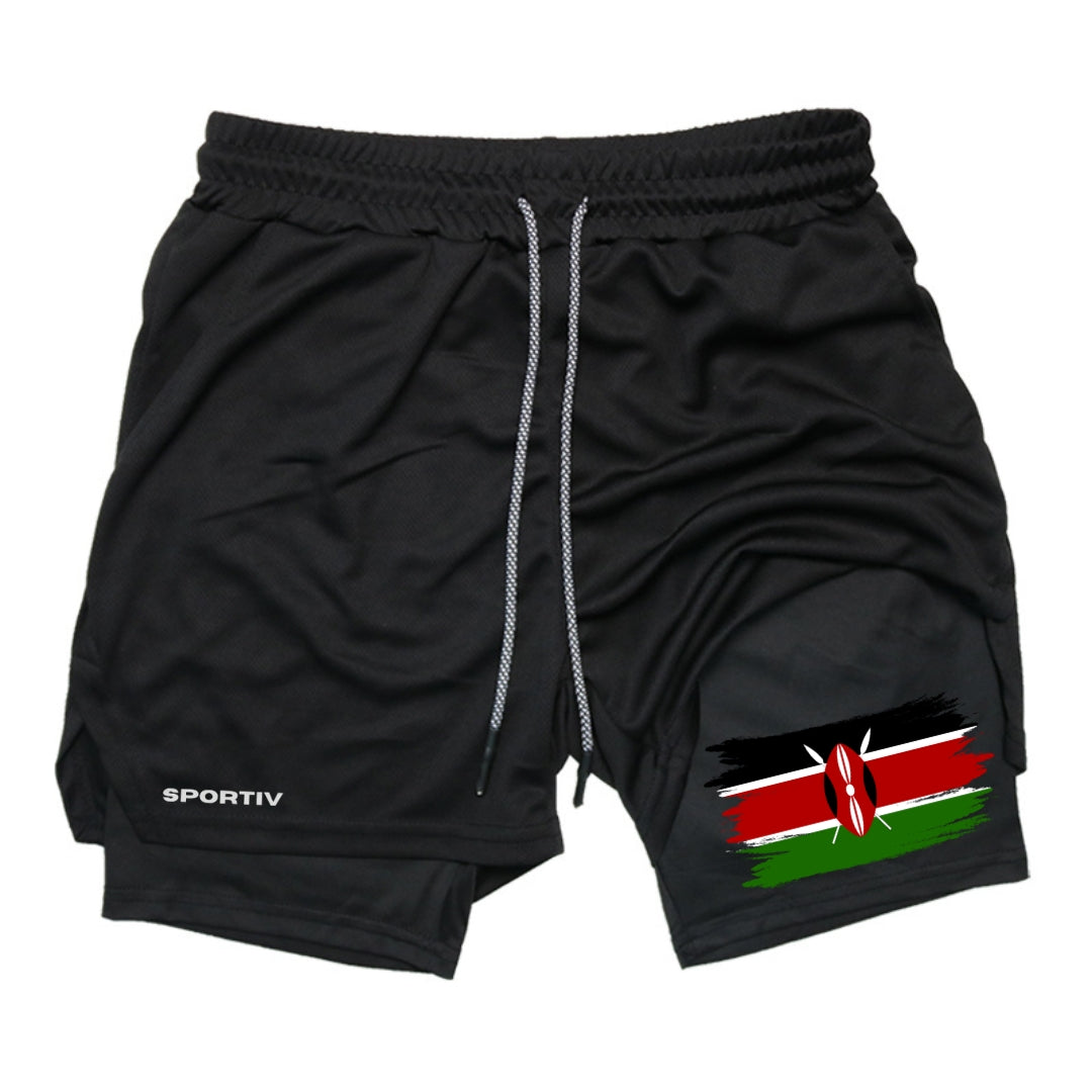 Kenya Gym Shorts