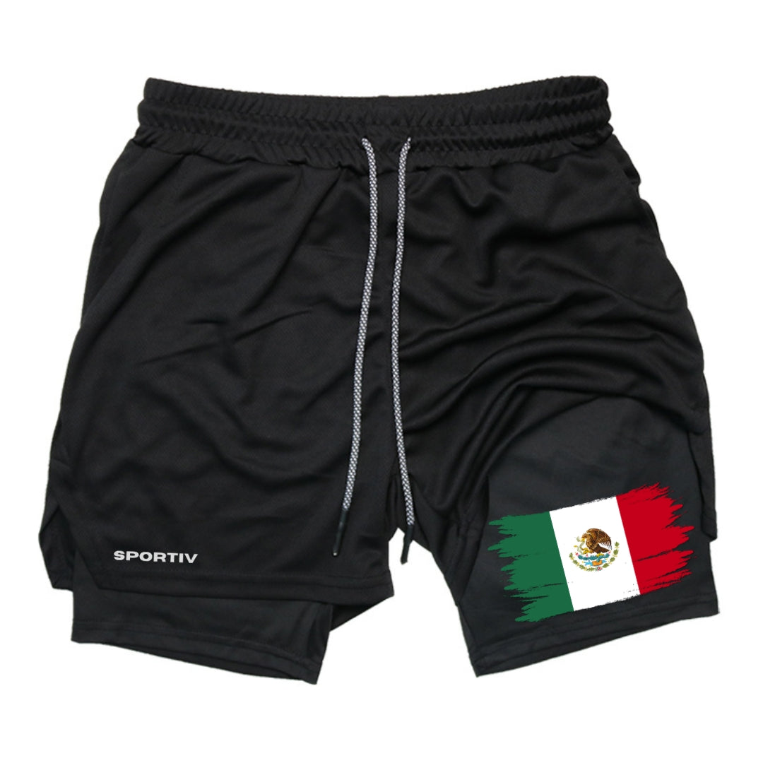 Mexico Gym Shorts