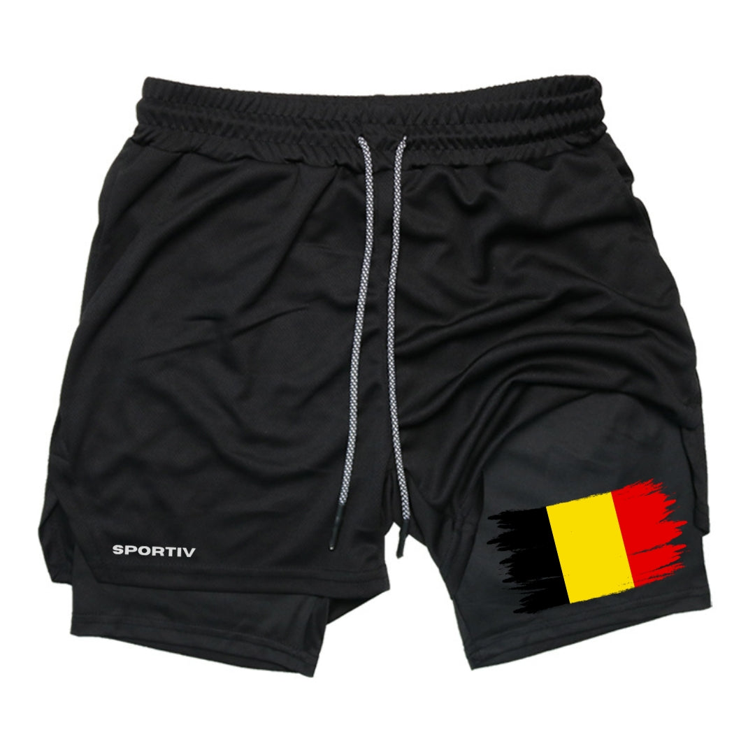 Belgium Gym Shorts