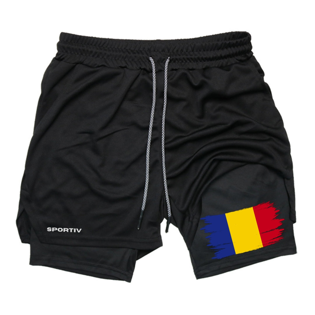 Romania Gym Shorts