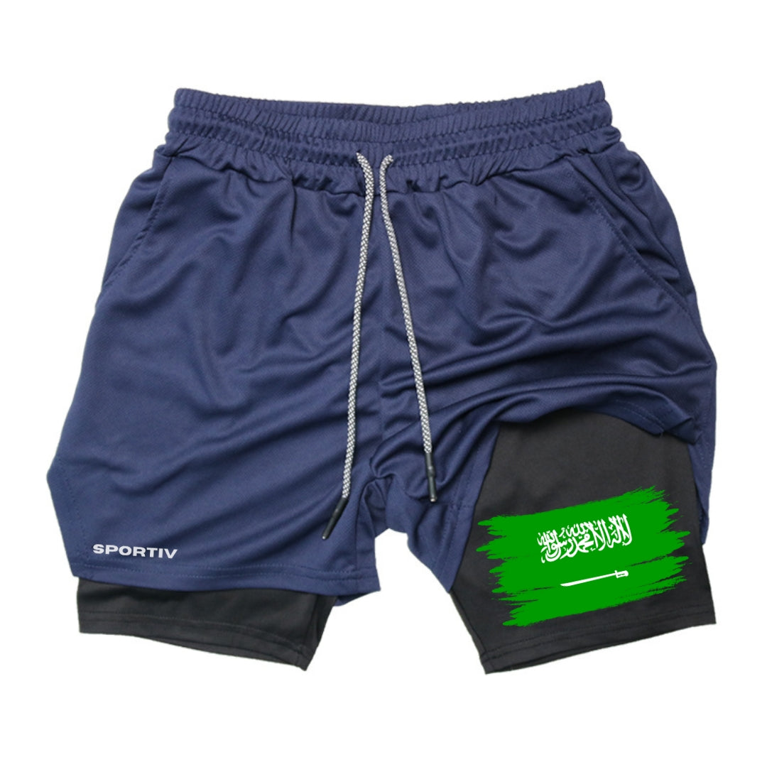 Saudi Arabia Gym Shorts