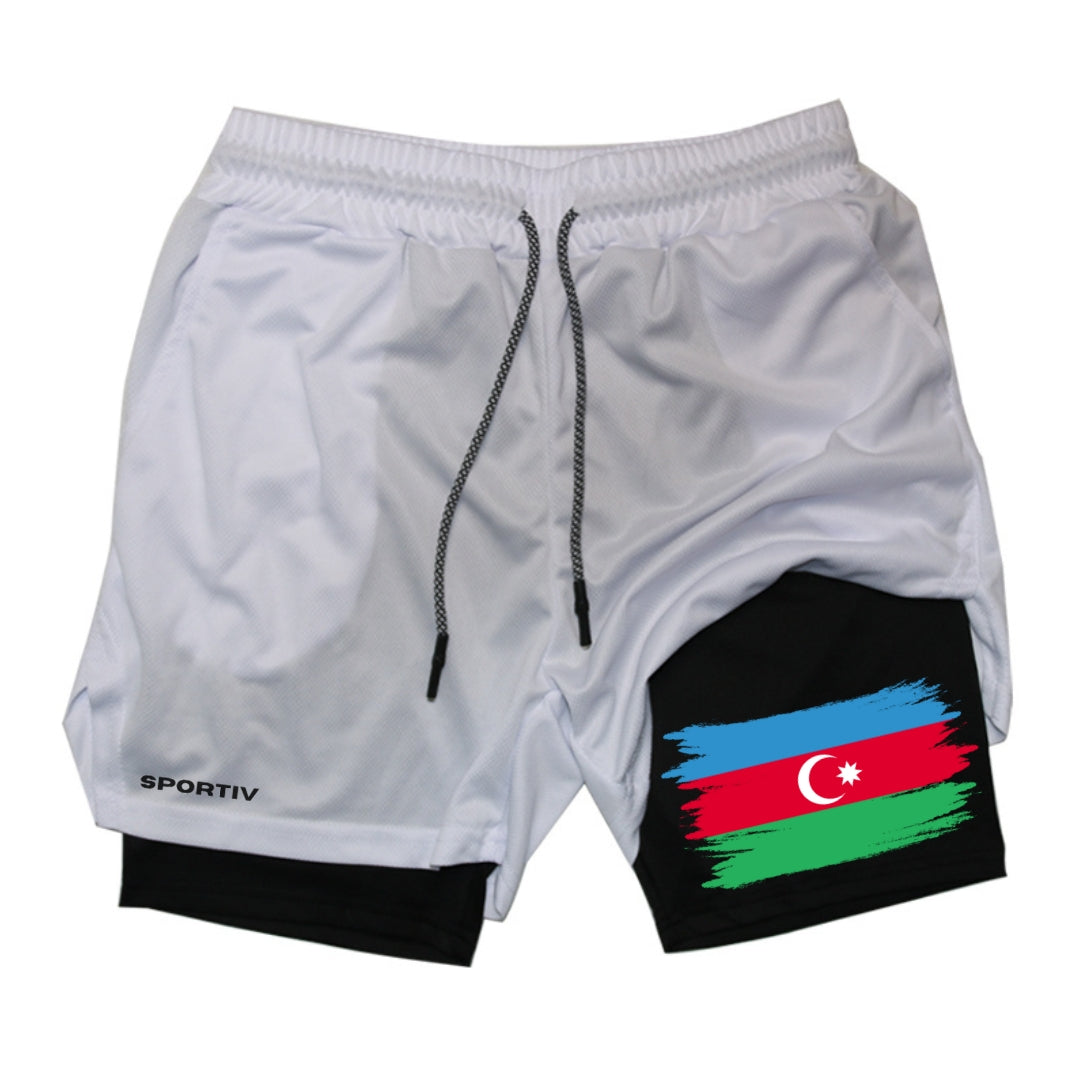 Azerbaijan Gym Shorts