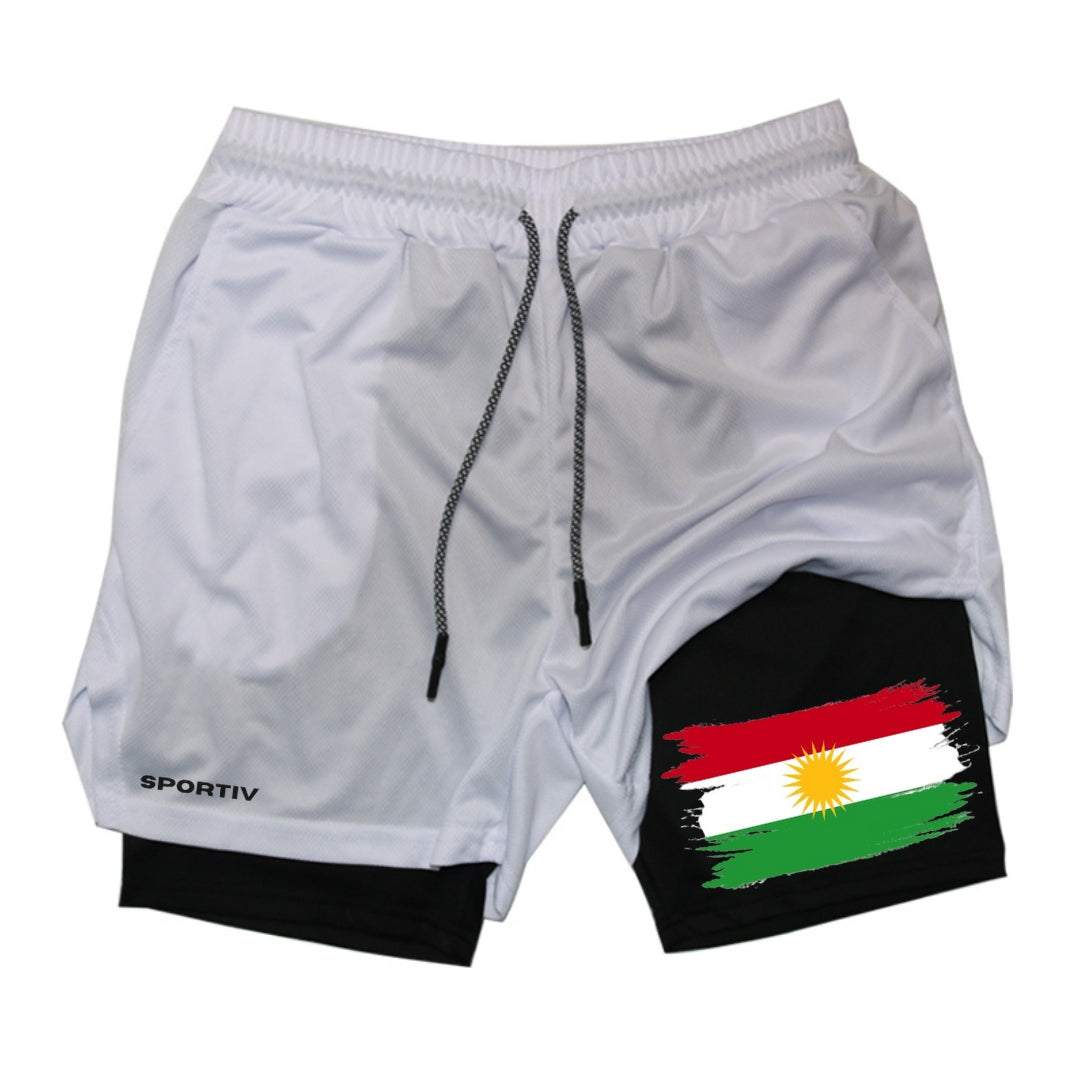 Kurdistan Gym Shorts