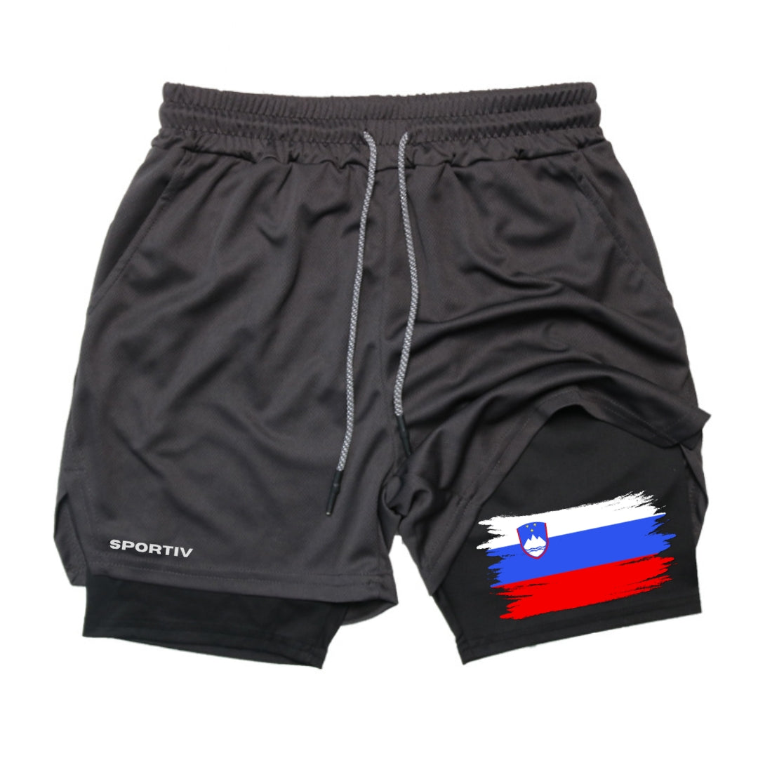 Slovenia Gym Shorts