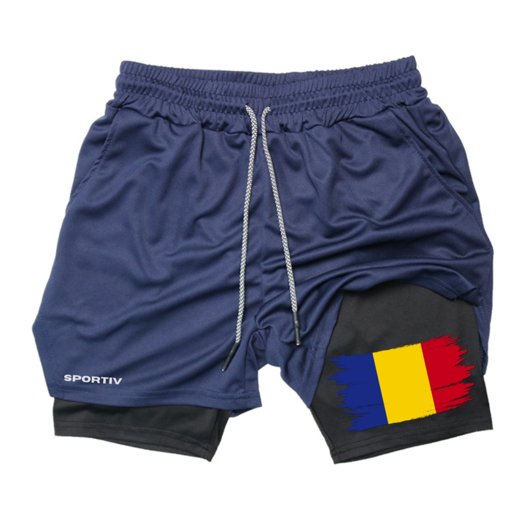 Romania Gym Shorts