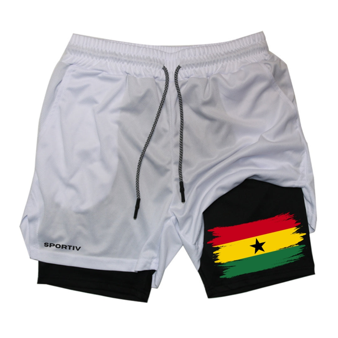 Ghana Gym Shorts