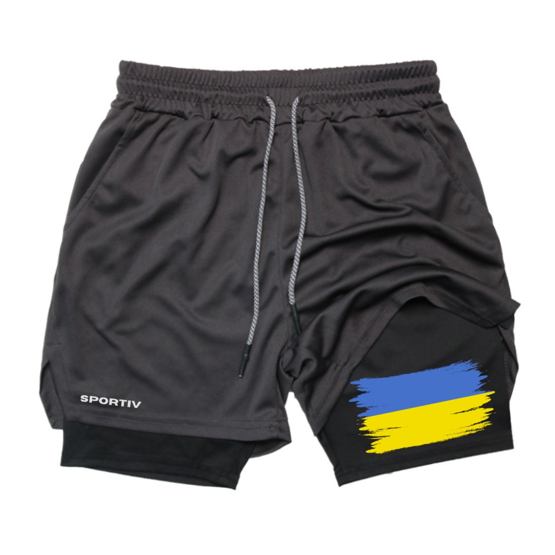 Ukraine Gym Shorts