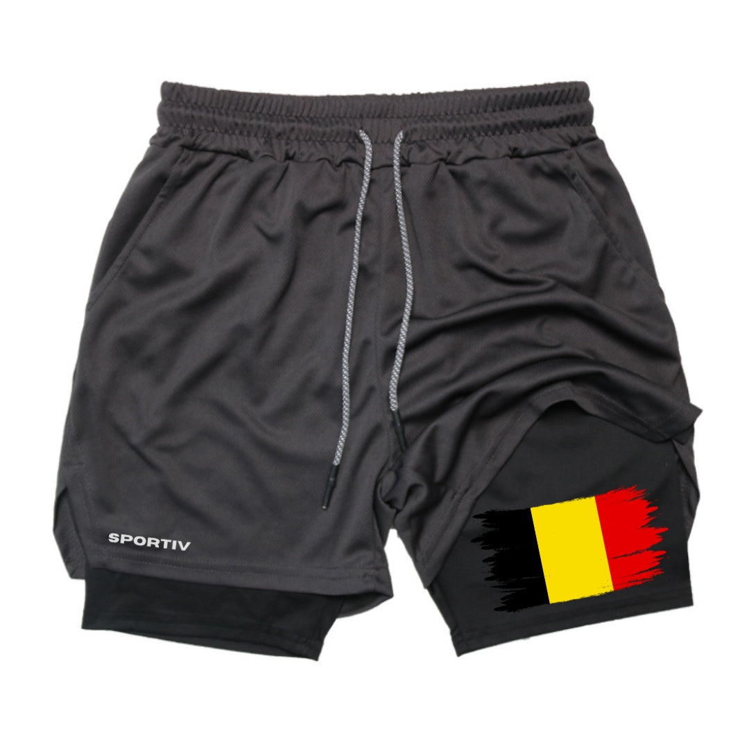 Belgium Gym Shorts