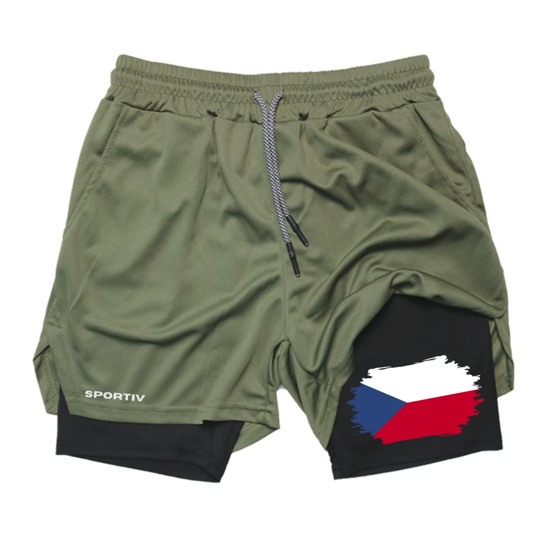 Czechia Gym Shorts