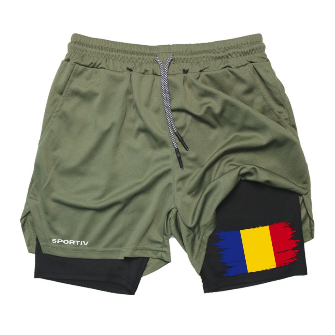 Romania Gym Shorts