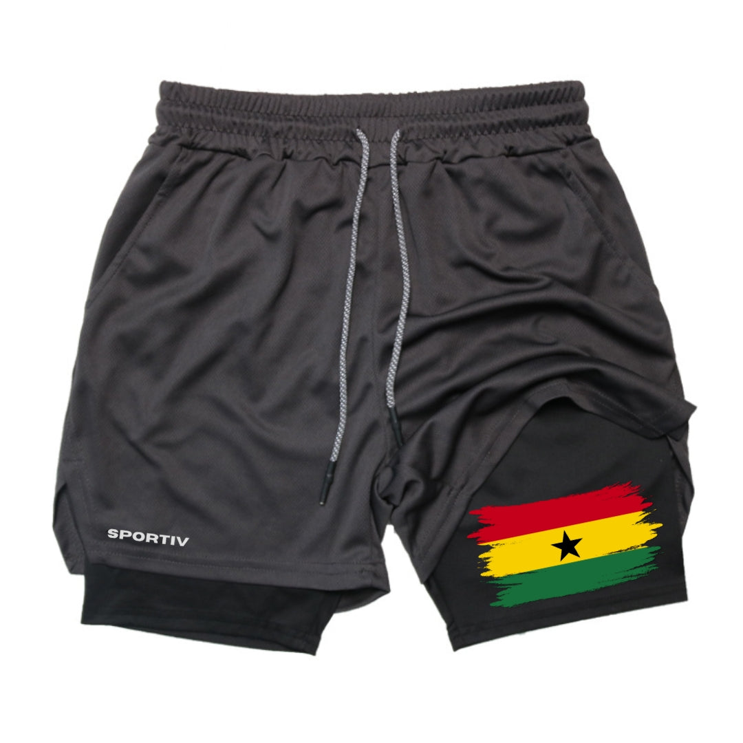 Ghana Gym Shorts