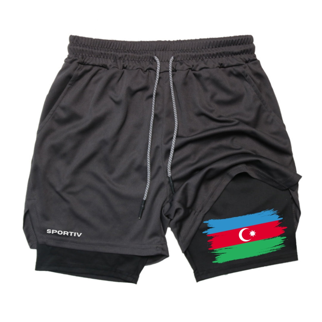 Azerbaijan Gym Shorts