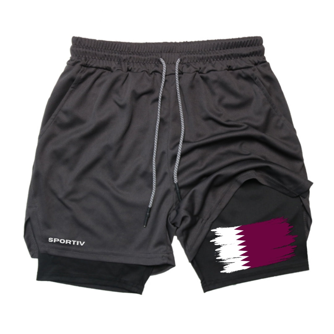 Qatar Gym Shorts