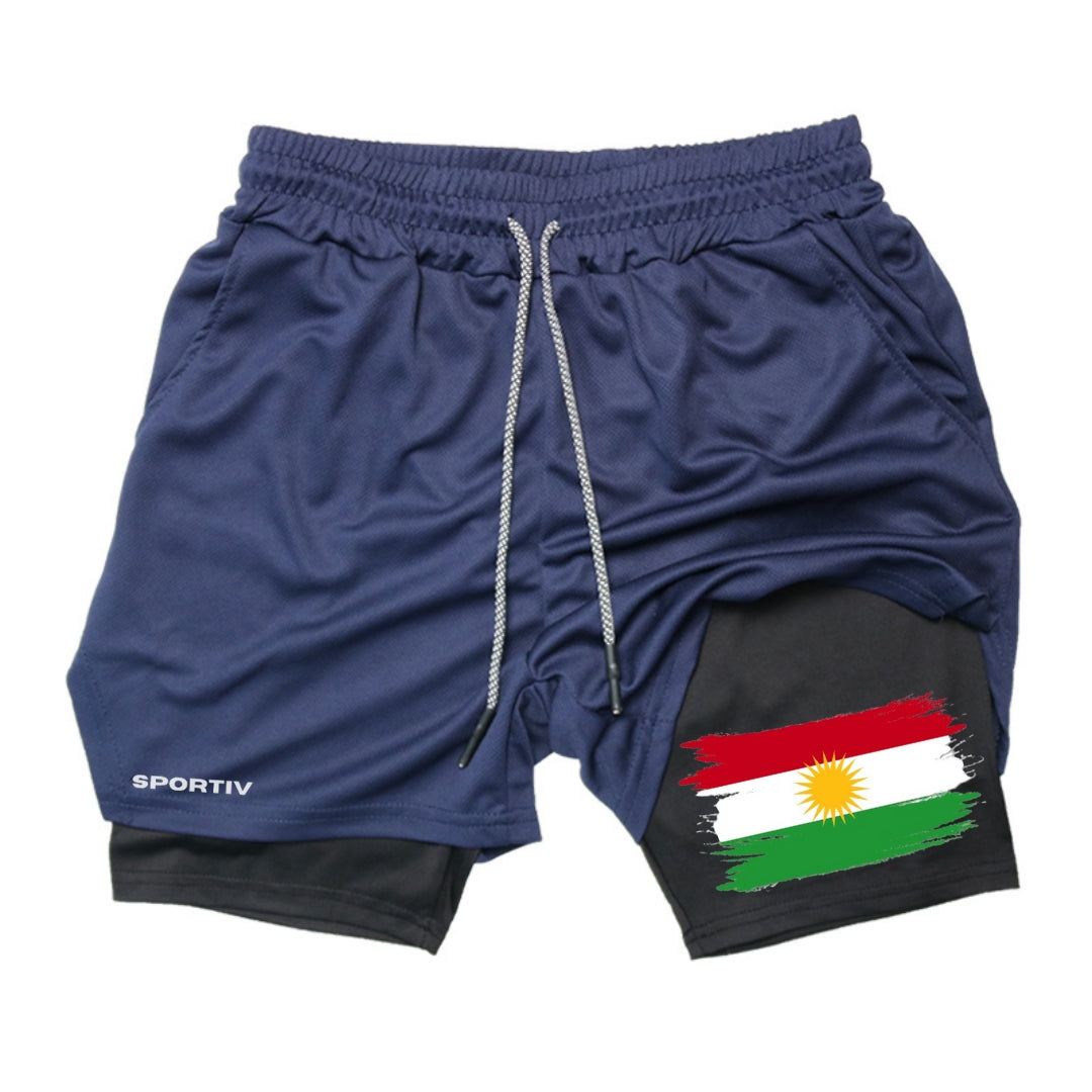 Kurdistan Gym Shorts