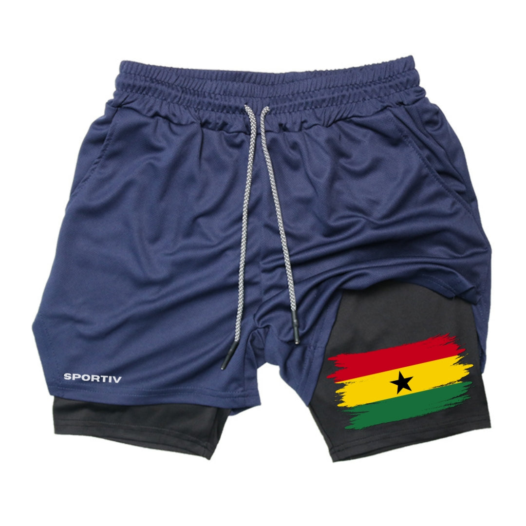 Ghana Gym Shorts