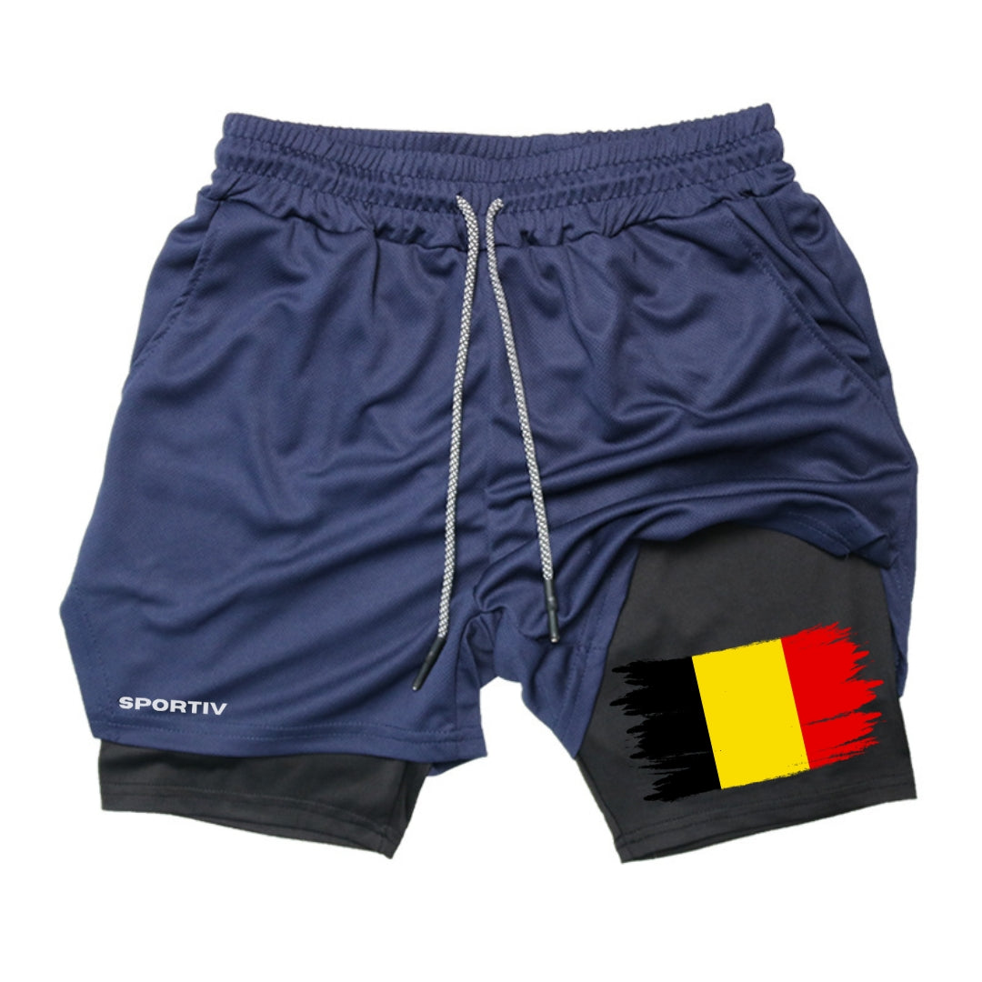 Belgium Gym Shorts