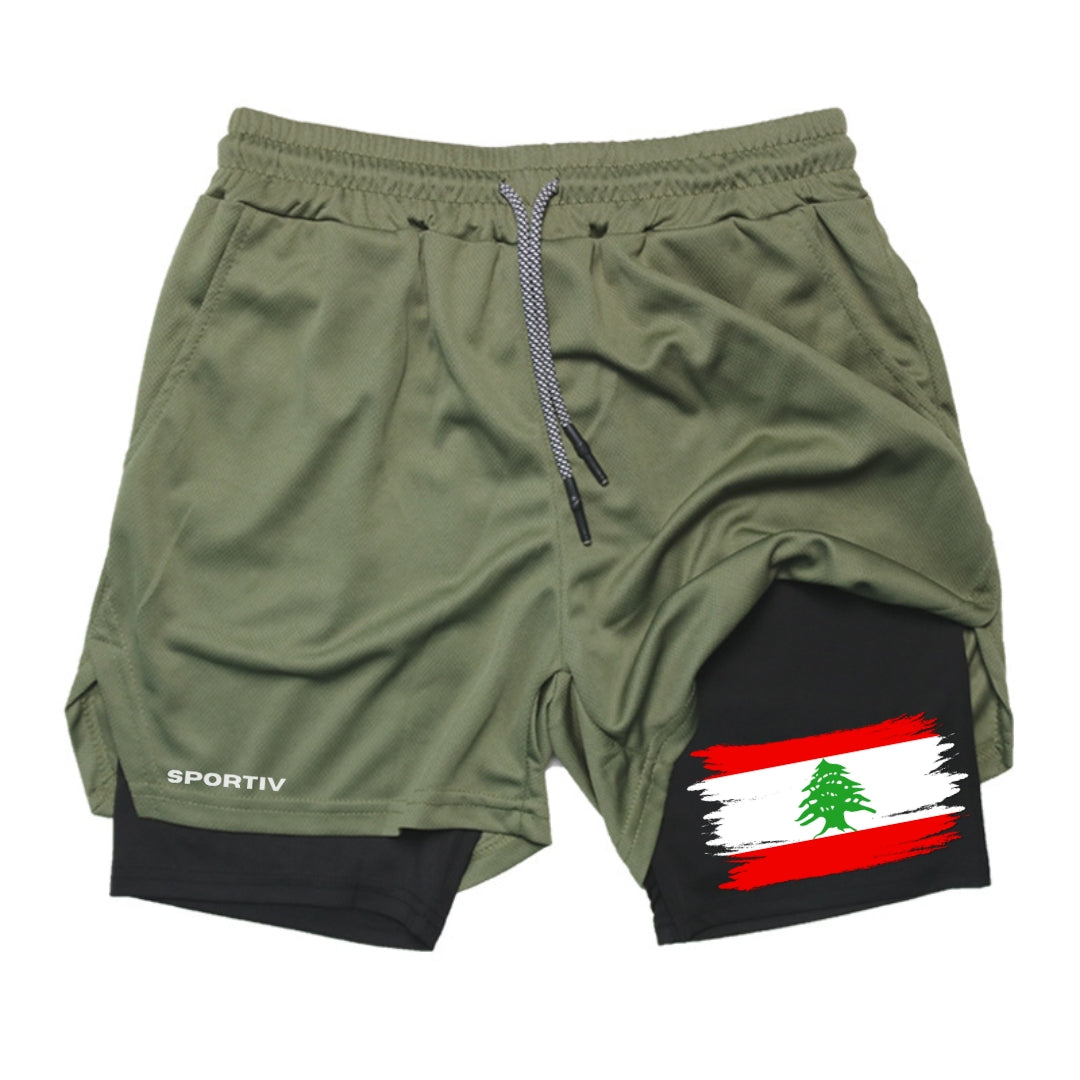 Lebanon Gym Shorts