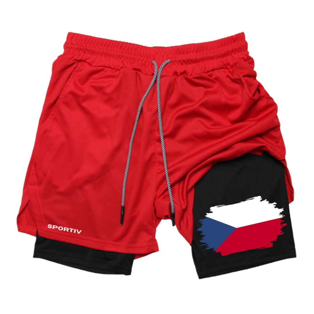 Czechia Gym Shorts