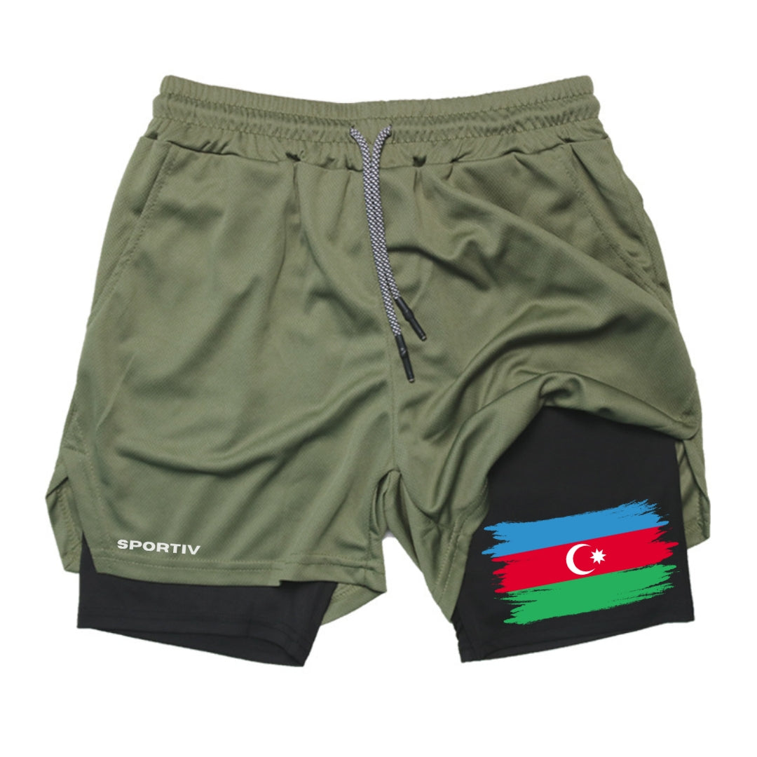 Azerbaijan Gym Shorts