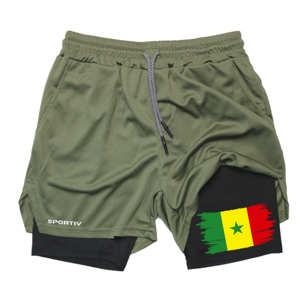 Senegal Gym Shorts