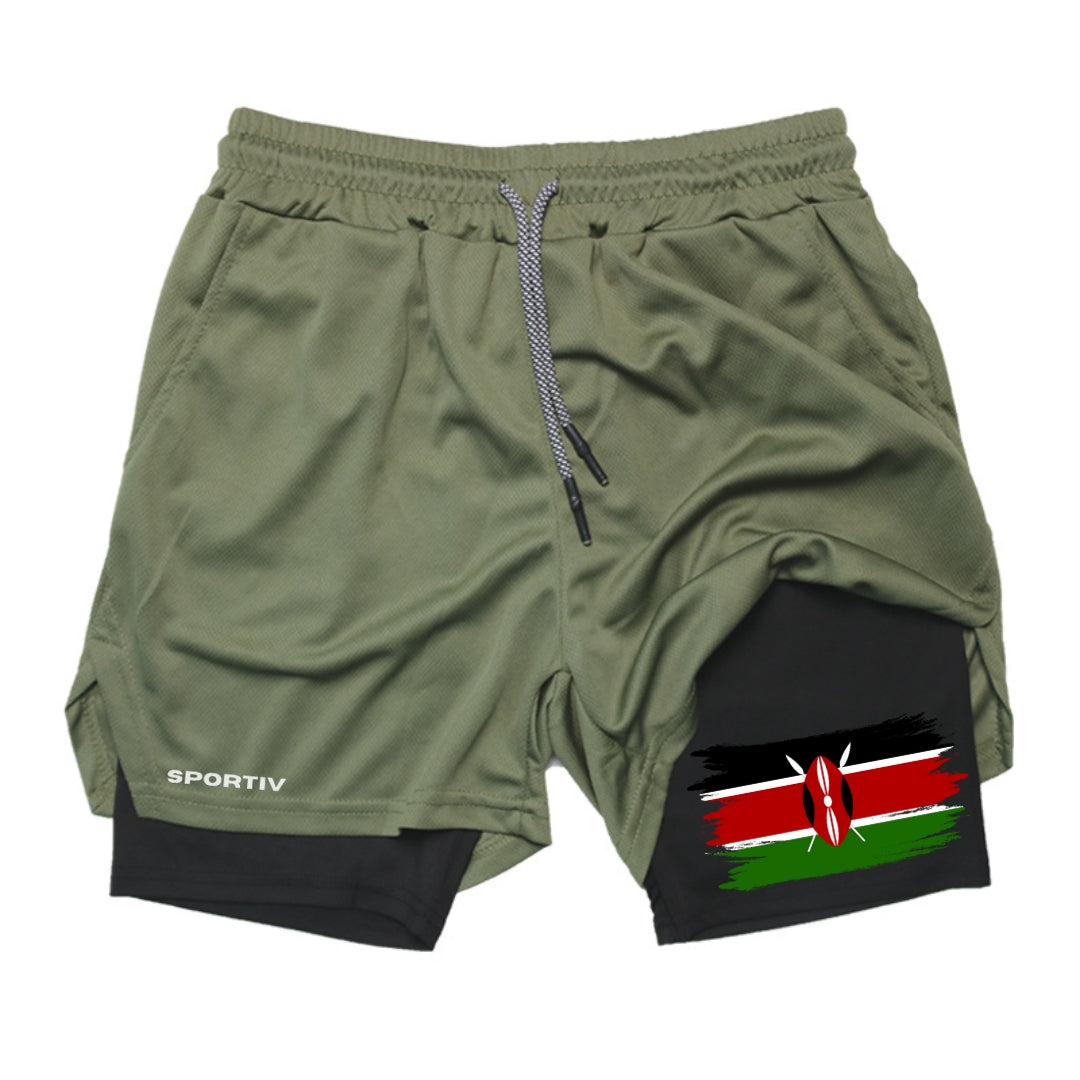 Kenya Gym Shorts