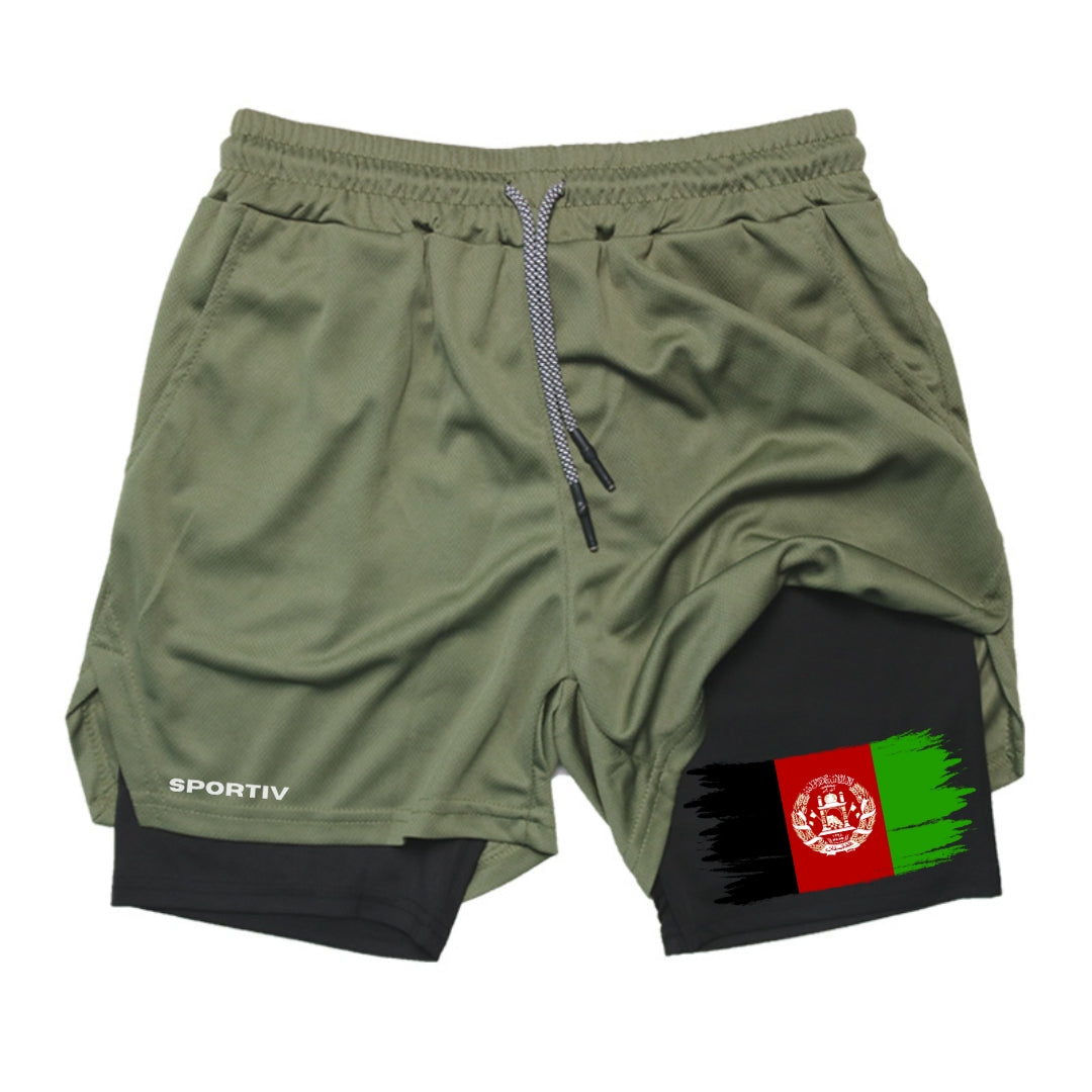 Afghanistan Gym Shorts