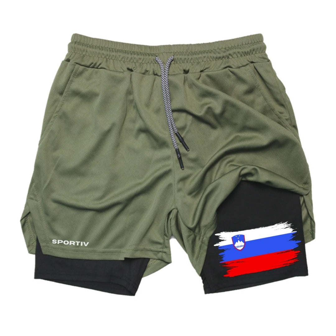 Slovenia Gym Shorts