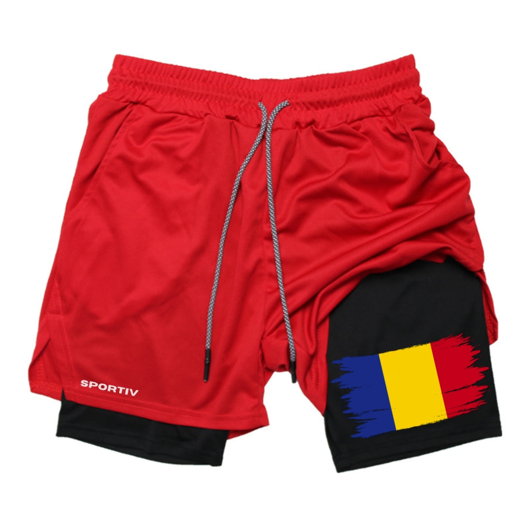 Romania Gym Shorts