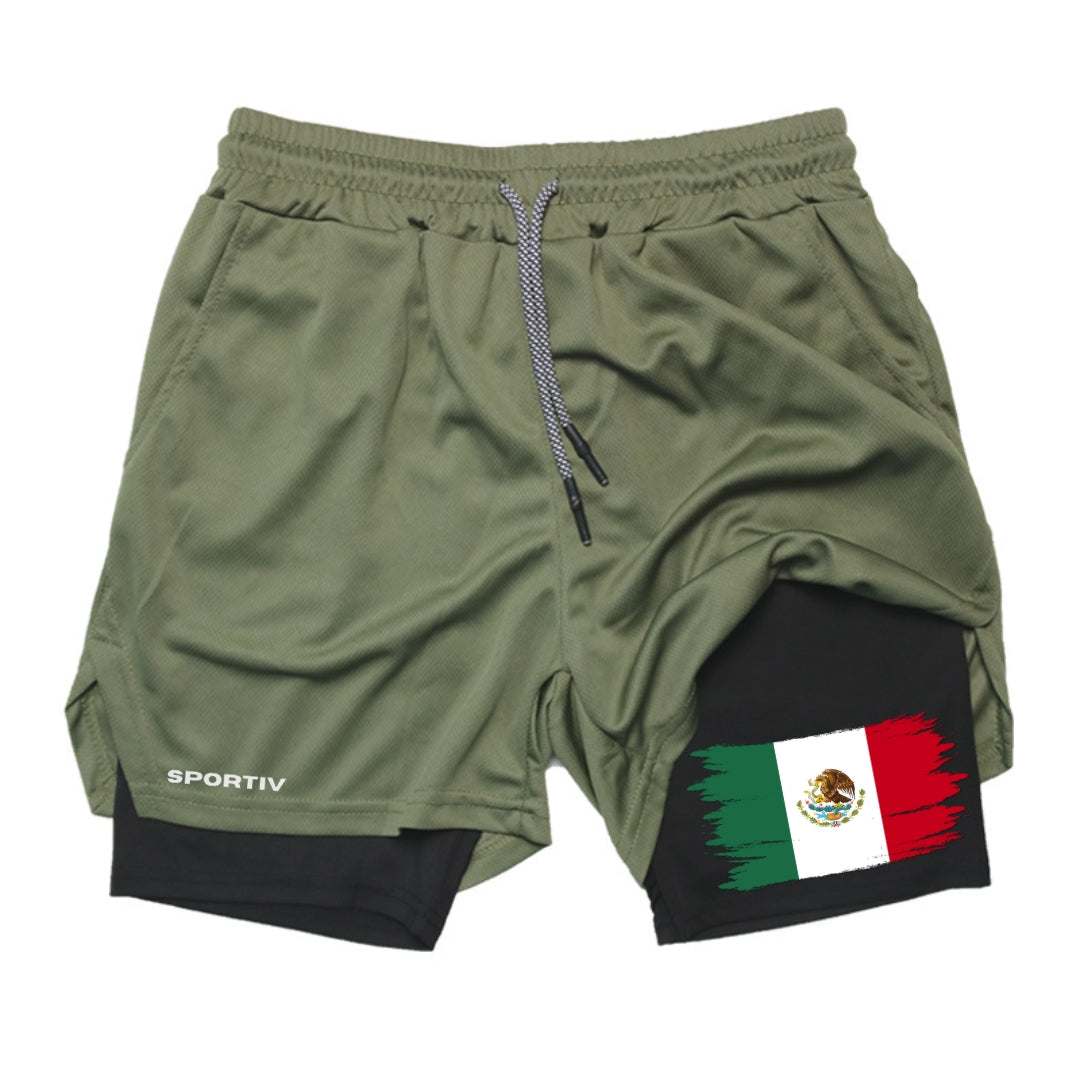 Mexico Gym Shorts