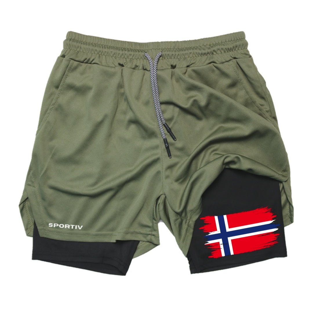 Norway Gym Shorts