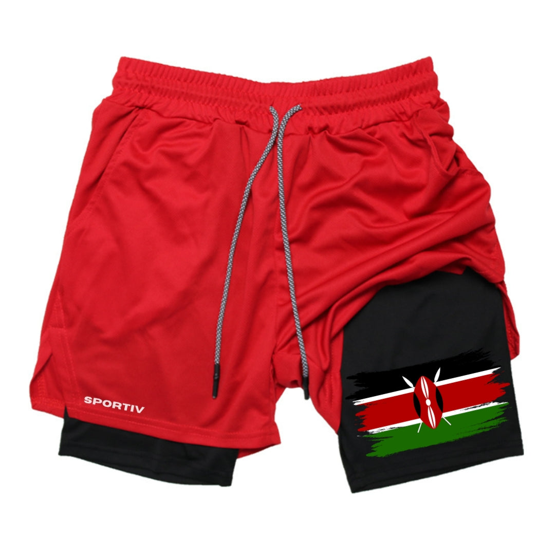 Kenya Gym Shorts