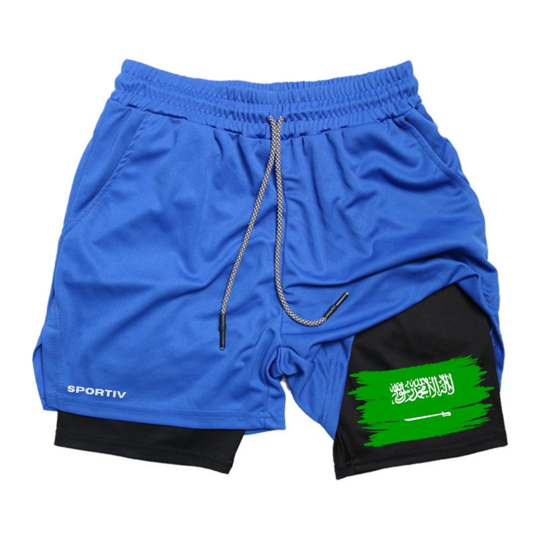 Saudi Arabia Gym Shorts