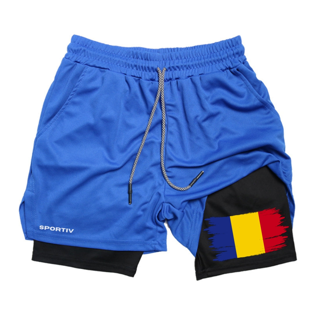 Romania Gym Shorts